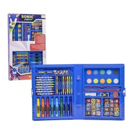 Set de Papelería Sonic Maletín Azul oscuro Precio: 5.79000004. SKU: B1KKVVVNED