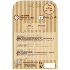 Jemini Peluche Botella de Agua Caliente Oveja - Para Calentar en Microondas con Microperlas de Arcilla +/- 19 cm