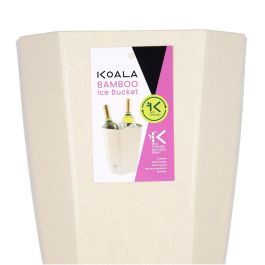 Koala Cubitera de Plástico Marrón Mate 19x17x21 cm (10 Unidades) Apta Congelador y Frigorífico