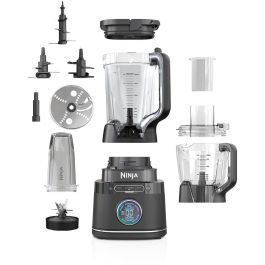 Ninja TB401EU Batidora de Vaso y Procesador de Alimentos Detect™ Power Pro 1200W, 3 en 1 con BlendSense™