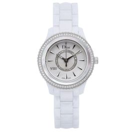 VII, Reloj de cerámica con correa de cuarzo, Blanco, 33 mm, Para mujeres Precio: 7211.49999955. SKU: B1A8EM65E9
