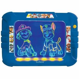 Lexibook Pizarra Mágica Luz Neón con Rotuladores, Modelos Paw Patrol y 6 Efectos de Iluminación