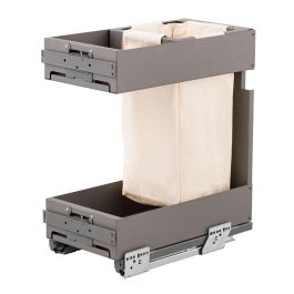 VIBO Módulo Bandejero Panero Extraíble Serie LAMINA de Acero Antracita con Cierre Amortiguado y Extracción Total Precio: 111.88999954. SKU: B1GZB7VG7K