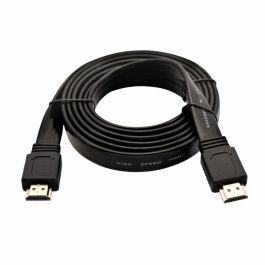 Cable HDMI V7 V7HDMI4FL-02M-BK-1E Negro Precio: 7.49999987. SKU: S55019538