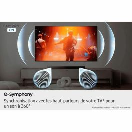Samsung HW-B66CF/XE Barra de sonido 3.1 canales con Subwoofer inalámbrico 6.5'' HP Central Adaptive Sound Lite