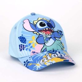 Cerdá Gorra y Gafas de Sol Infantiles Stitch para Niños 2-8 Años, 53 cm, Color Azul