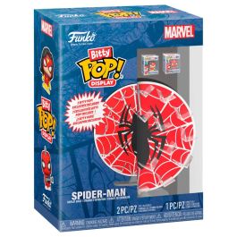 Funko Bitty POP! Display Marvel Spider-Man Web Vinilo 2,3 cm - Expositor 20,8 cm