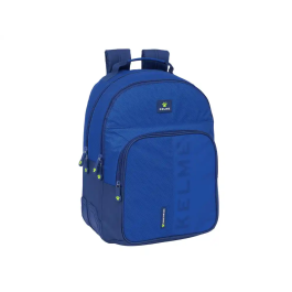 Safta Mochila escolar doble con cantoneras adaptable a carro, colección Kelme blue, dimensiones 420x150x320 mm Precio: 57.2693. SKU: B1CMJN52FM