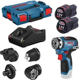 Bosch Professional Taladro Atornillador GSR 12V-35 FC con 2 Baterías 3.0Ah y L-Boxx 06019H3000 Precio: 372.68999944. SKU: B165K765QE