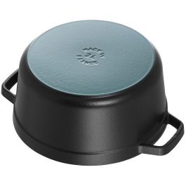 Staub La Cocotte Redonda 24cm Hierro Fundido - Negro