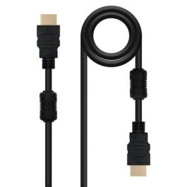 Cable HDMI NANOCABLE 10.15.1802 (1,8M) Negro Cable HDMI NANOCABLE 10.15.1802 (1,8M) Negro