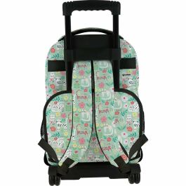 Grafoplás Mochila Roller Bits&Bobs 24 Cats con carrito integrado, dos compartimentos y bolsillo frontal Grafoplás Mochila Roller Bits&Bobs 24 Cats con carrito integrado, dos compartimentos y bolsillo frontal