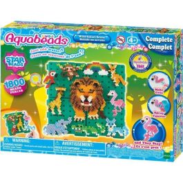 Juego de cuentas para planchar - AQUABEADS - 31968 - Paseo de la sabana Juego de cuentas para planchar - AQUABEADS - 31968 - Paseo de la sabana