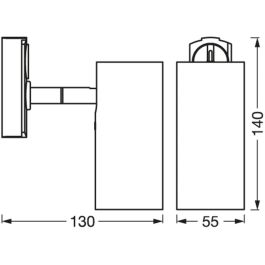 [LVE-4058075756625] Foco de Carril Ledvance  GU10    IP20
