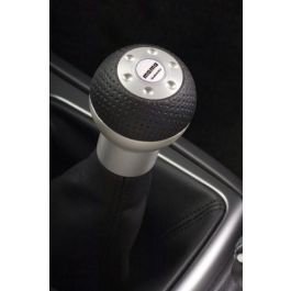 Momo MOM15514141122L Pomo de Palanca de Cambios Race Airleather Cuero y Aluminio