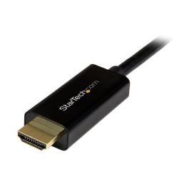 Adaptador DisplayPort a HDMI Startech DP2HDMM3MB 4K Ultra HD 3 m Negro