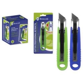 Bismark Cutter Profesional Retractil Con Cuchilla Fracturable De 18 mm Blister Precio: 1.88999943. SKU: B16MM6MMZT