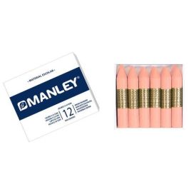 Manley Estuche De 12 Ceras 60 mm Color Carne Precio: 2.50000036. SKU: B1FEAY43SG