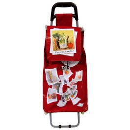 Entre Temps Carro de Compra PVC Altura 95 cm, Estructura de Acero con Ruedas de Goma, Colores Surtidos Rojo, Amarillo, Blanco y Negro Precio: 20.50000029. SKU: B18KJE69ZG