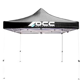 Carpa OCC Motorsport OCCCARP03 Racing Negro Poliéster 420D Oxford 3 x 3 m