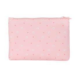 Estuche Escolar Safta Bunny Conejo Rosa 23 x 16 x 3 cm