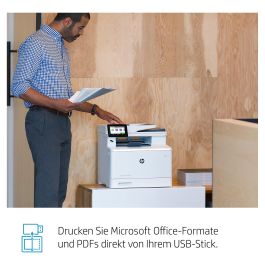 HP Color LaserJet Pro MFP M479dw 3in1 A4 LAN WiFi Duplex ADF 27ppm 600x600dpi