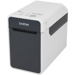 Brother TD-2130N Impresora de Etiquetas Térmica Directa 300 DPI 152.4 mm/s USB Ethernet Negro Gris