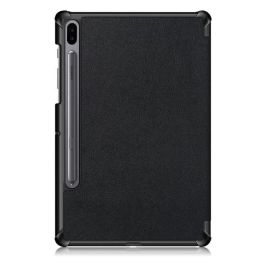 eSTUFF Funda Folio Houston para Samsung Galaxy Tab S8/S7, Negra. Protección ultradelgada con función atril y auto encendido/apagado.