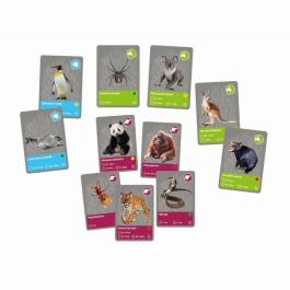 Clementoni CLE8005125528530 Planeta Animales Realidad - Caja Científica con Experimentos y Actividades Virtuales, Incluye Moldes y Pinturas