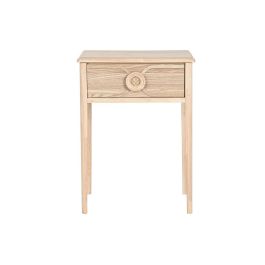Mesita De Noche Romantico DKD Home Decor Natural 35 x 65 x 48 cm Mesita De Noche Romantico DKD Home Decor Natural 35 x 65 x 48 cm