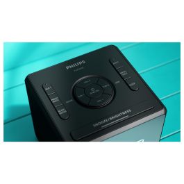 Philips TAR4600/10 Reloj Despertador Digital con Radio DAB/DAB+/FM Negro 12/24h