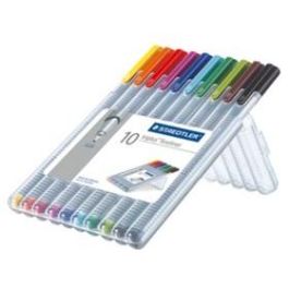Staedtler Estuche 10 Rotuladores Triplus Fineliner 334, Colores Surtidos, Punta 0.3 mm, Antisecado Precio: 9.5000004. SKU: B15XFMBAEQ