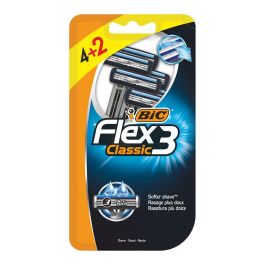 Bic Maquinilla de Afeitar Flex 3 Classic Blister 4+2 unidades (6 Cuchillas) Precio: 4.94999989. SKU: S4604224