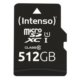 Tarjeta de Memoria Micro SD con Adaptador INTENSO 3423493 512 GB