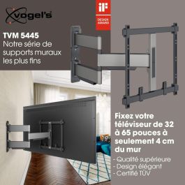 Soporte TV con Brazo Vogel's TVM5445 NEGRO 32" 65"
