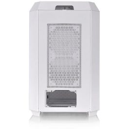 Thermaltake The Tower 300 Micro Torre PC Blanco con 2 Ventiladores de 140mm Preinstalados, Soporte para Discos Duros 2.5 y 3.5 pulgadas