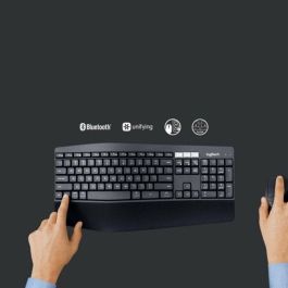 Teclado Logitech 920-008226 Negro Qwerty Español