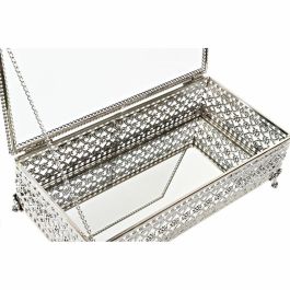 Joyero Tradicional DKD Home Decor Plateado 12.5 x 7.5 x 25.5 cm Joyero Tradicional DKD Home Decor Plateado 12.5 x 7.5 x 25.5 cm