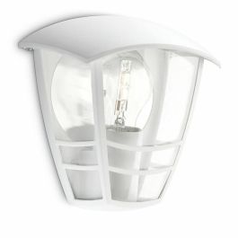 Philips Aplique de Exterior Creek Blanco Aluminio H19,5cm con difusor de Policarbonato Precio: 32.49999984. SKU: S7142820