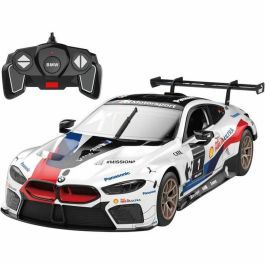 Coche Teledirigido - TURBO CHALLENGE - BMW M8 GTE - Blanco - 1/18 - Fácil montaje