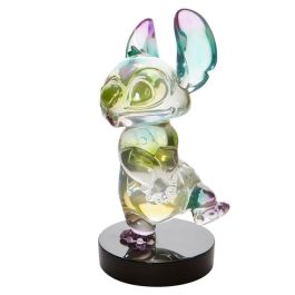 Enesco Figura Resina Disney Lilo & Stitch Grand Jester Stitch - 27 cm, Resina Transparente, Tallada y Pintada a Mano