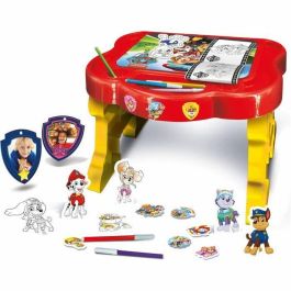 Lisciani Giochi LIS8008324103331 Escritorio Creativo Paw Patrol para Jugar y Colorear Personajes