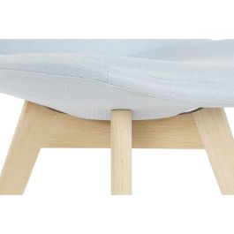 DKD Home Decor Silla Scandi Azul Acolchada de Haya, Colección Jiete Basics, Altura Asiento 47 cm, 48x56x83 cm DKD Home Decor Silla Scandi Azul Acolchada de Haya, Colección Jiete Basics, Altura Asiento 47 cm, 48x56x83 cm