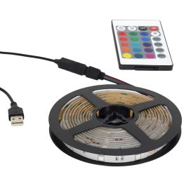 Tira 150 Leds 5 Metros Con Mando Home Deco Factory