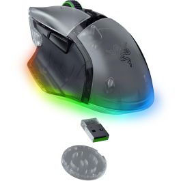 Razer Ratón Basilisk V3 Pro 35K Phantom White Edición Óptico RF Wireless + Bluetooth + USB Type-A Blanco