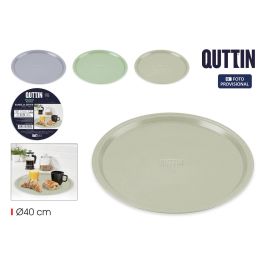 Bandeja de metal para servir redonda 40 cm - Quttin por Inde (12 Unidades) Precio: 44.89000054. SKU: B17ATWGYTW