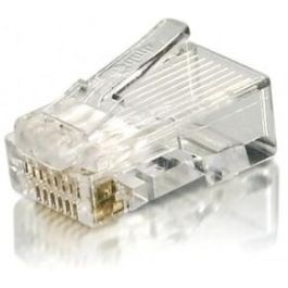 Equip Kit 100 Unidades Conectores RJ45 Cat.6 sin arranque, para cable redondo Precio: 16.68999948. SKU: B1CSR2S67A
