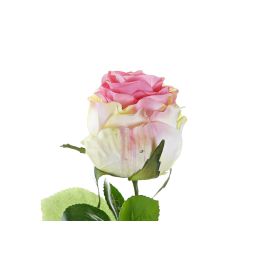 DKD Home Decor Flor Decorativa Artificial Surtido Colores Rojo Amarillo Blanco Rosa 83 cm - Pack 24 Unidades Poliéster y PE