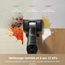 Dreame AAAOS15275 H15 Pro Aspiradora de Brazo Robótico AI DescendReach, Triple Filo, 21 kPa, Antienredos, Limpieza Cepillo Inmersivo 100 °C