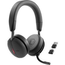 Dell Auriculares WL5024 Inalámbricos Bluetooth Negro con Cancelación de Ruido, Micrófono, Compatible con Mac y Windows